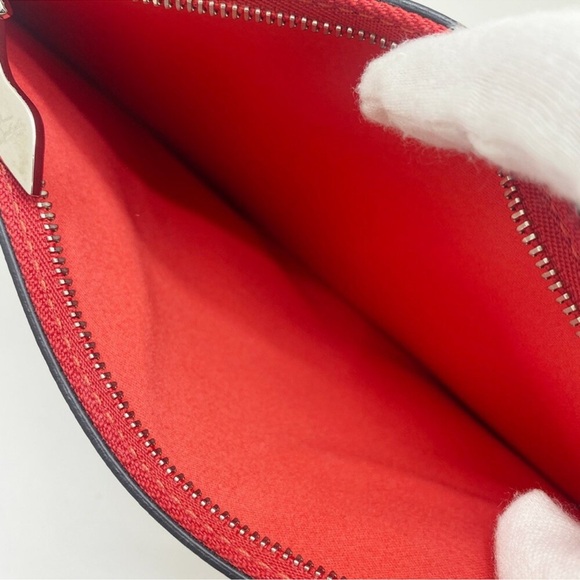 EUC-Christian Louboutin Spike Studs Kabata Love Tote w/COA - Picture 7 of 13